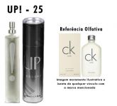 Perfume Unissex UP!25 CK One (Bergamota/Limão)
